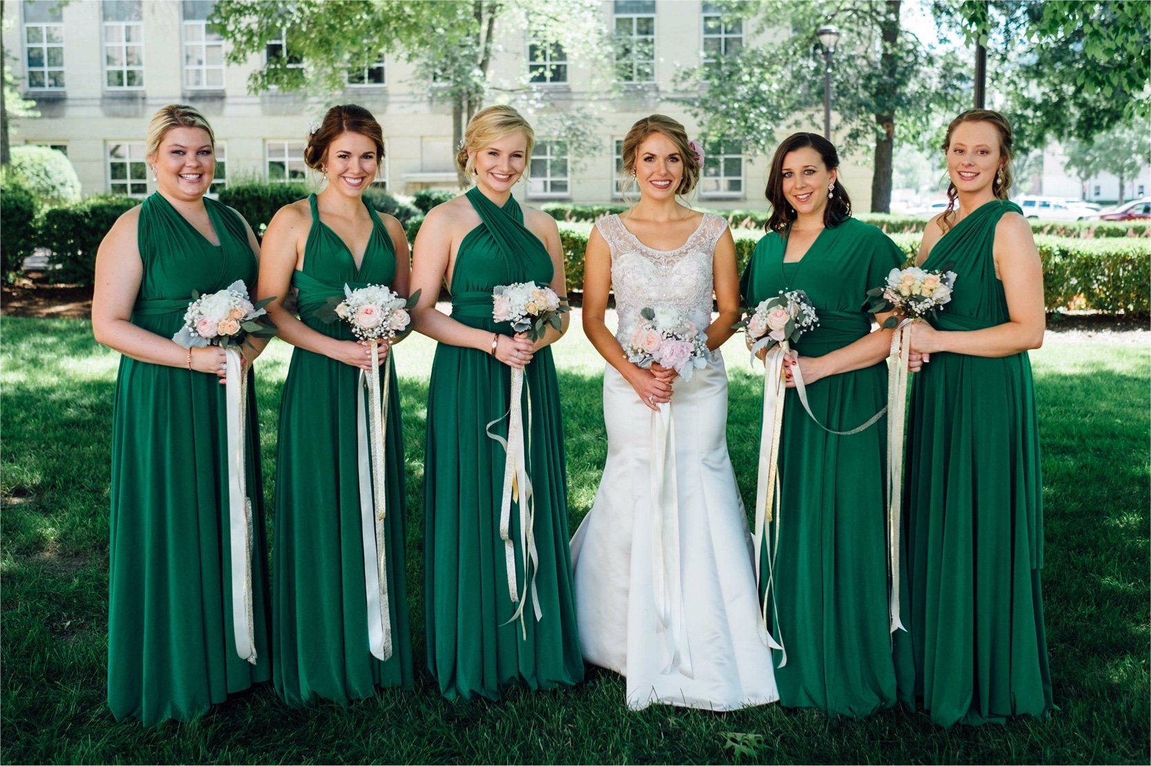 Green Infinity Dress Bridesmaids Dress ...